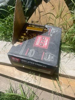 Grip right wide crown staples