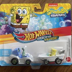 Plankton And Sponge Bob Hot Wheels Exclusive