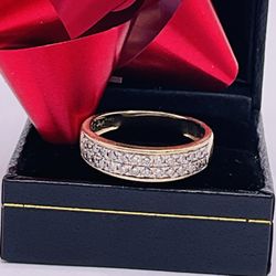 Gold Diamond Ring With Diamond 