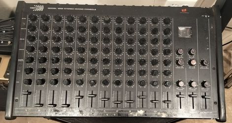 Vintage Biamp Model 1282 Stereo Mixing Console