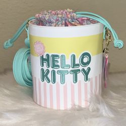 Loungefly Hello Kitty Cup O’ Kitty Crossbody Bucket Bag