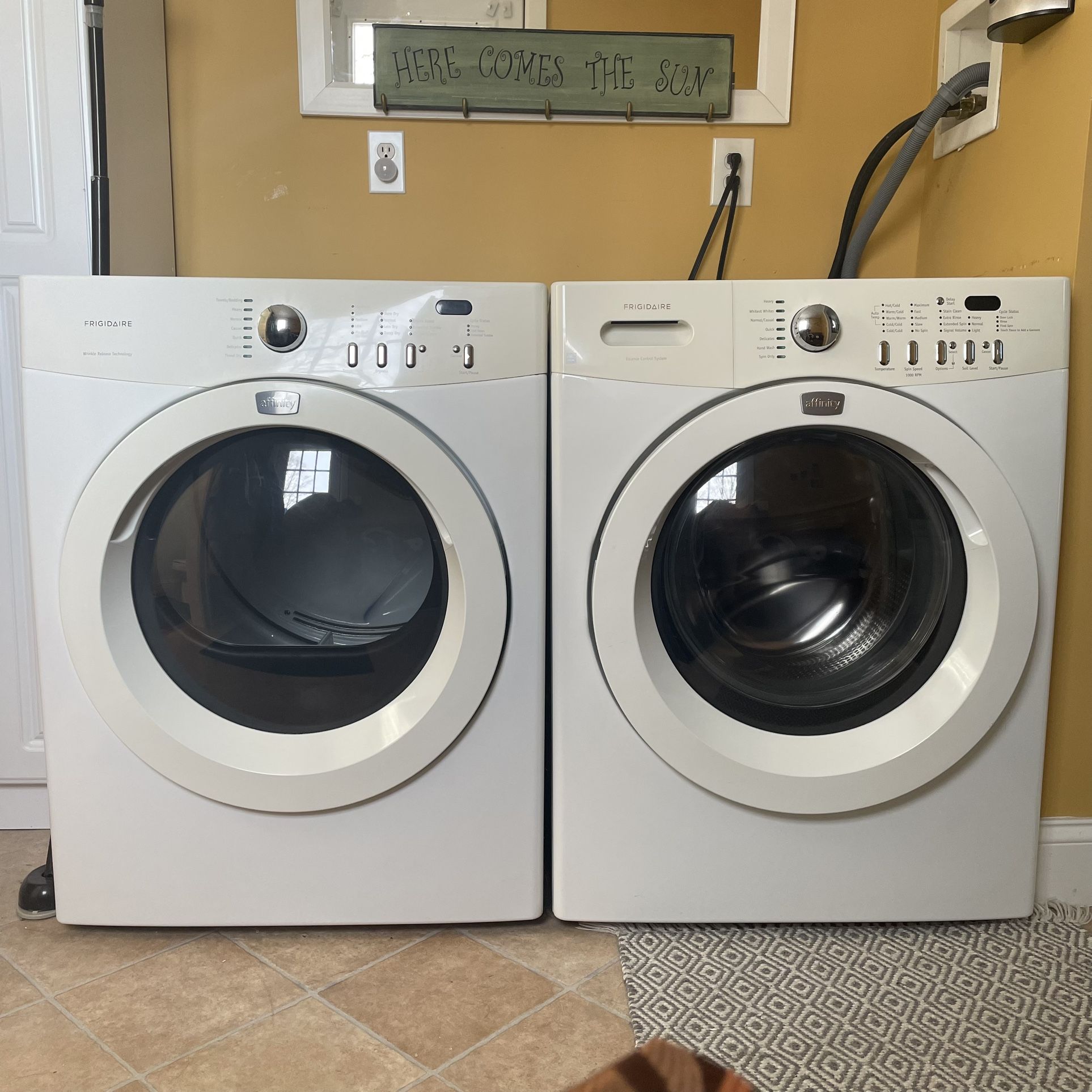 Frigidaire Affinity Stackable Washer and Dryer Set