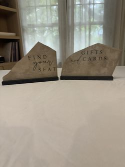 Table Numbers With Stands 