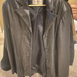Genuine Leather Womens Jacket 