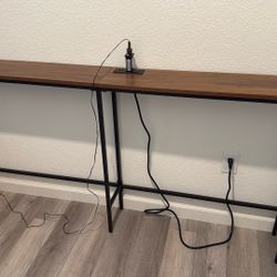 Long Side Entryway Hallway Console Table 63x8x32