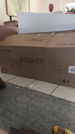 2 brand new counter chairs