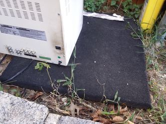 Thick outdoor rubber mat