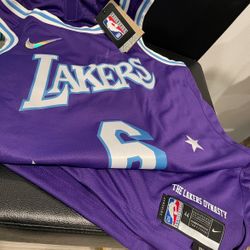New Los Angeles Lakers Jersey Lebron James