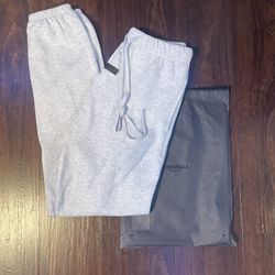 *Brand new with original bag* Light Oat Essentials Sweatpants (Large)