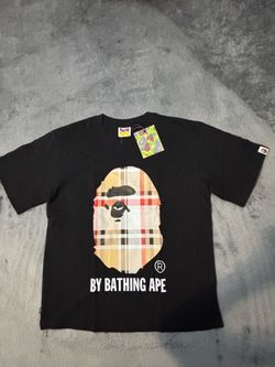 Bape x Burberry color way T shirt size Small