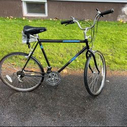 Fuji Boulevard bike 26X1.95 bicycle 10 speed with tools bag