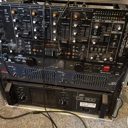 Denon Mixer Eq And Power Ramp With Case