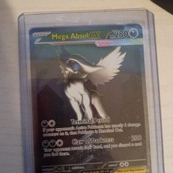 Mega Absol Ex Pokemon Card