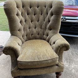 Massive Animal Print Chair