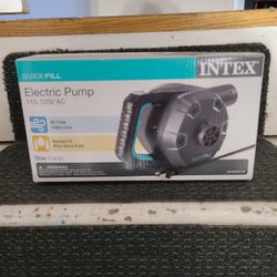 Quick Fill Electric Pump 110-120v 