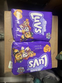 Luvs Diapers Size 3 $6 Each