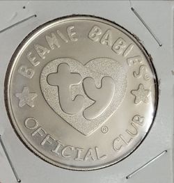 Ty Beanie Babies Official Club Collector Coin