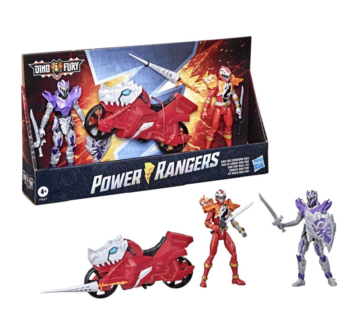 Hasbro Power Rangers Dino Fury Showdown Pack 2 Figures NEW