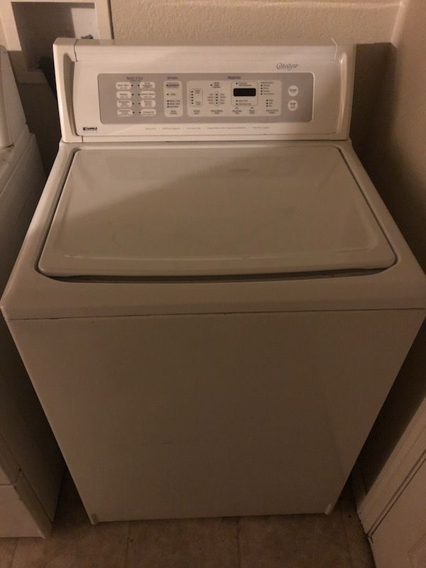 Kenmore elite Catalyst cleaning action washer and kenmore elite heavy duty king size capacity