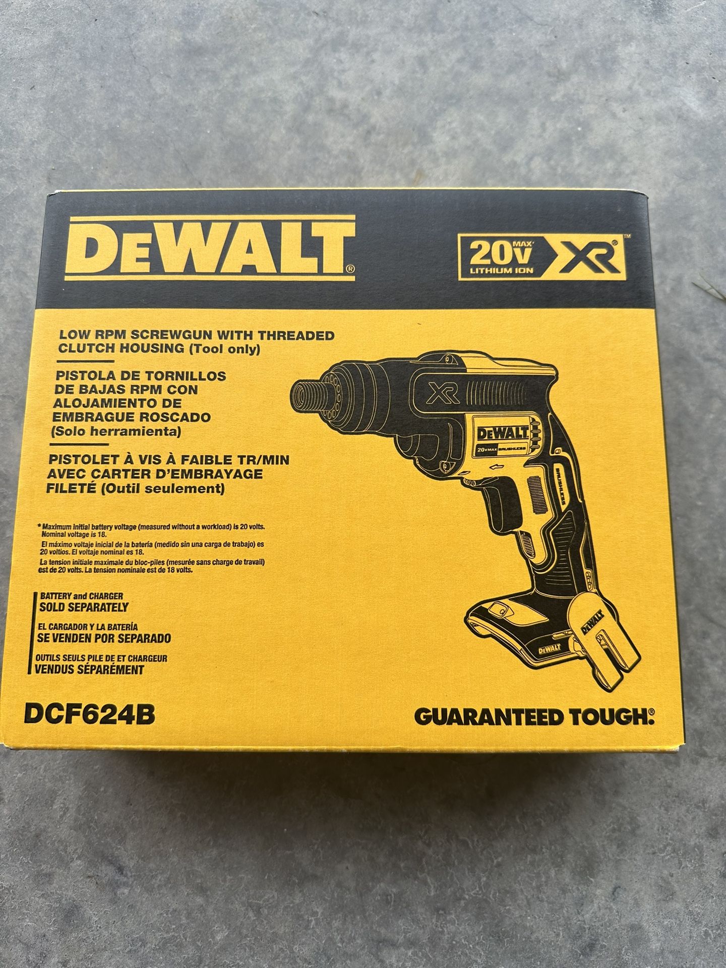 Dewalt 20v XR Screw Gun