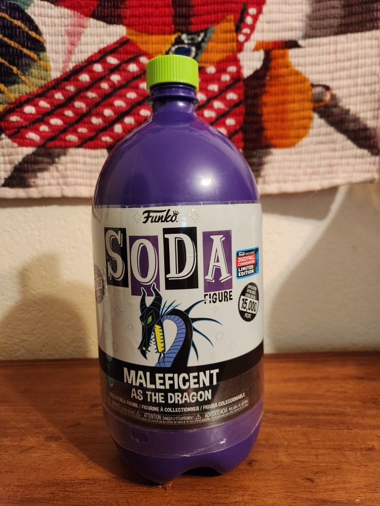 Funko Vinyl Soda 3 Liter Maleficent As Dragon