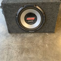 Subwoofer 