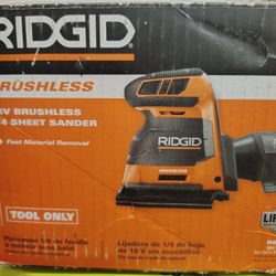 Ridgid Brushless Sheet Sander