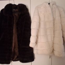 Fur Coats BCBGMAXAZRIA And Jones Newyork