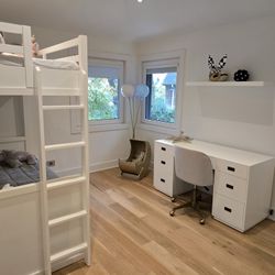 Restoration Hardware Avalon Trundle Bad With Desck
