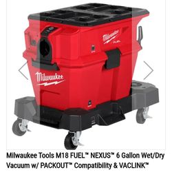 Milwaukee M18 FUEL NEXUS 6 Gallon Wet/Dry Vacuum 