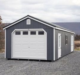 Large Garage With Loft