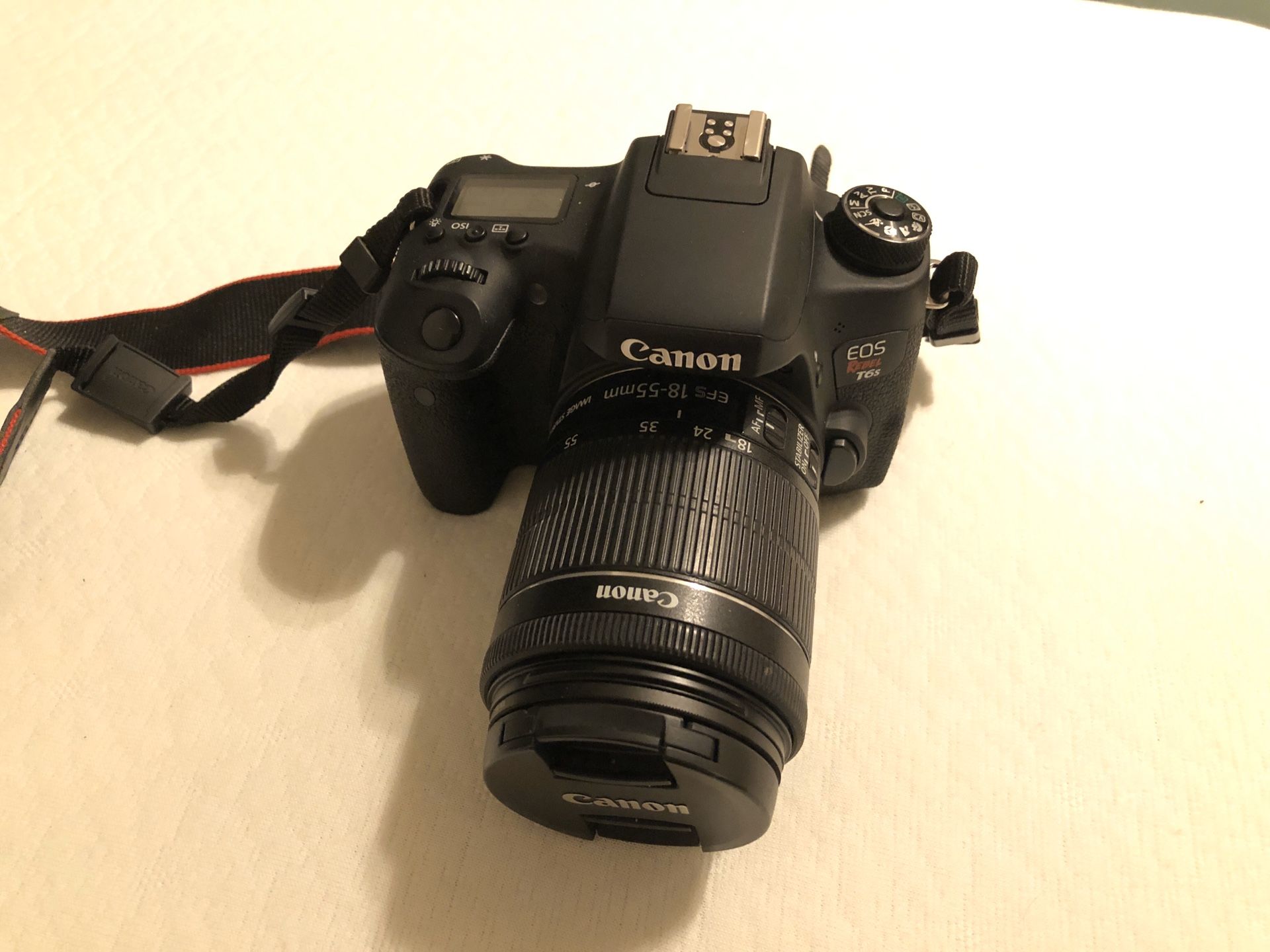 Canon T6s with 2 Lenses & Backpack