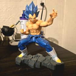 Banpresto DRAGONBALL Z DOKKAN BATTLE 6TH SSG SS Vegeta evolution Figure 18cm