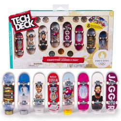 🔥NEW🔥Tech Deck Olympic Competition Legends 8 Pack (Paris 2024)