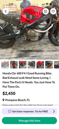Honda CBR F4 F4i clutch assembly