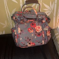 Floral Diaper Bag