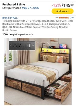 Twin bed