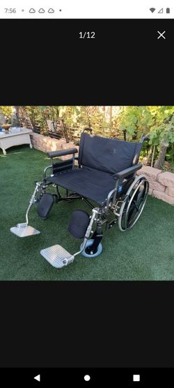 MEDLINE OBESE OVERSIZED WHEELCHAIR 27" WIDTH ELEVATED LEGREST CAPACITY 700 LBS HEAVY DUTY