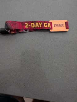 One Escape Halloween 2-Day GA Ticket AND One Premier Parking