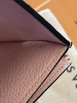 Pre-loved Louis Vuitton Zoé Wallet Monogram Empreinte Leather in Rose Poudre  for Sale in Tucson, AZ - OfferUp