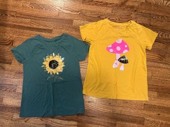 Set Two Sequin Tshirts 