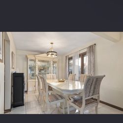 Dining Table  And China Cabinet 