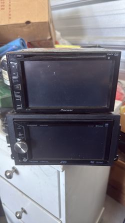 JVC AND PIONEER DOUBLE DIN