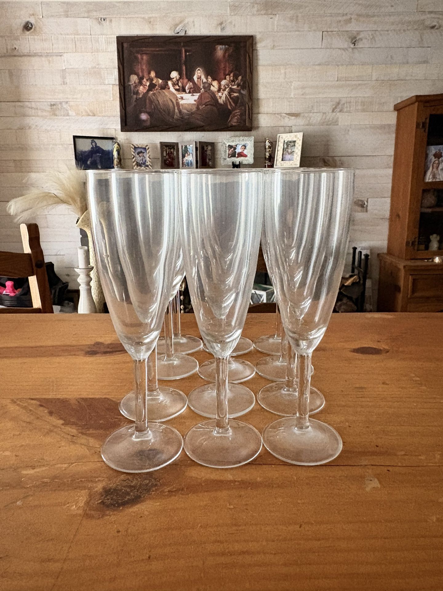 12 Champagne Flutes