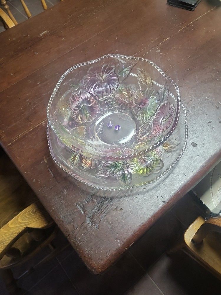 Fruit Bowl and Serving Tray