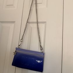 Dior bag blue- added chain