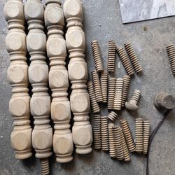 Table Legs And Wood Screws