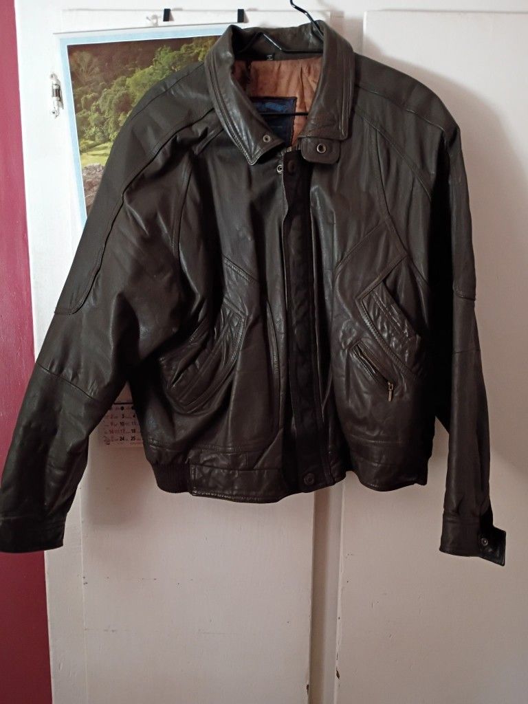 Brown Leather Jacket
