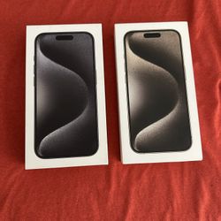 Apple iPhone 15 Pro 256gb Natural Or Black Or Blue Unlocked With 2 Year AppleCare Plus 199 Value For $1250 Each I Can Meet Today 