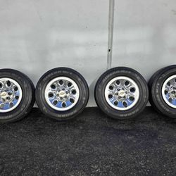 17” Chevy Rims And Tires